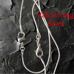 NWT Elegant Silver Necklace 925 Silver